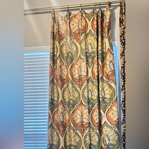 Brunschwig & Fills pinch pleat curtains Mediterranean Seville